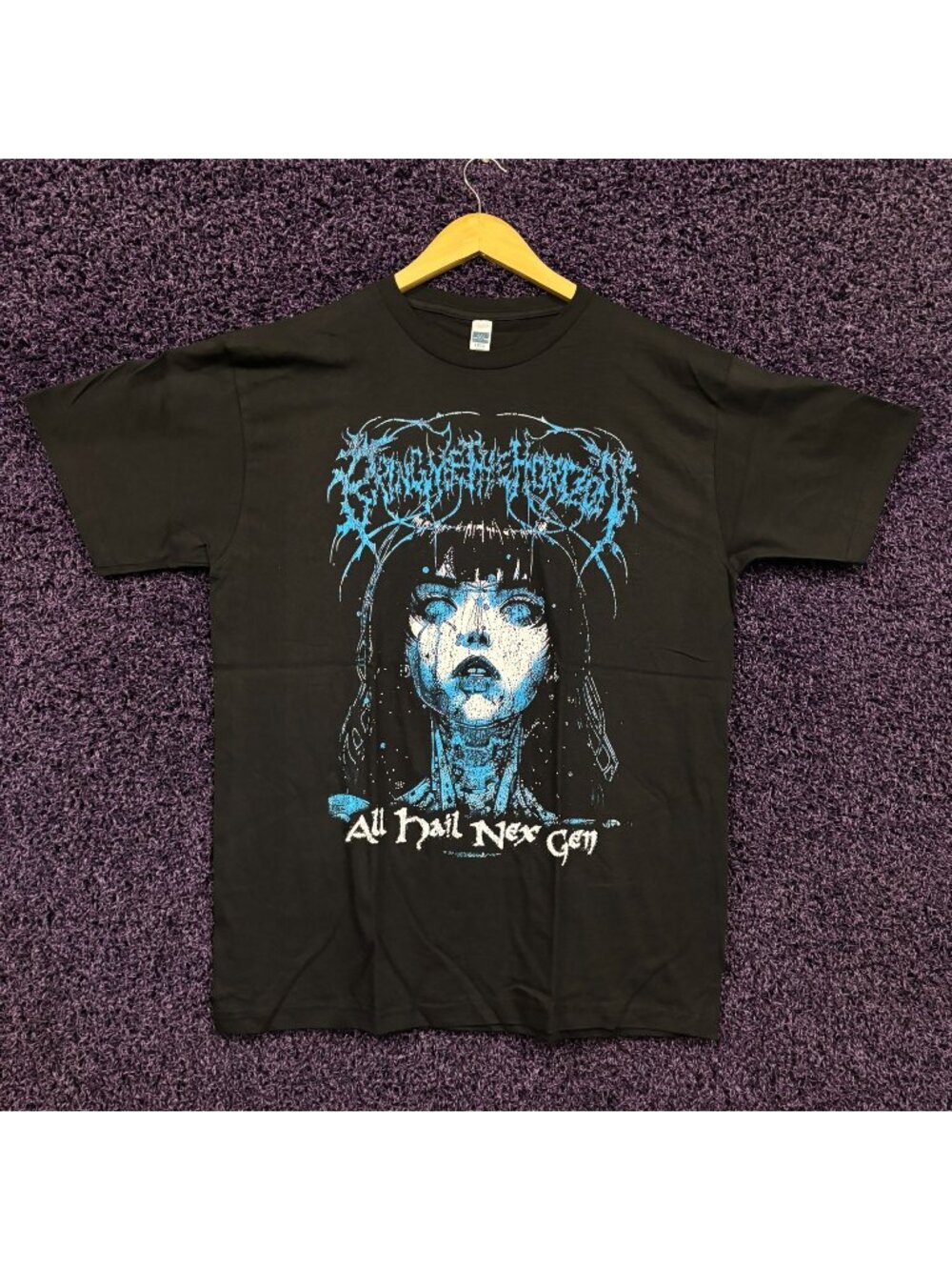 Bring Me the Horizon All Hail Nex Gen Amen Lyric T-Shirt L